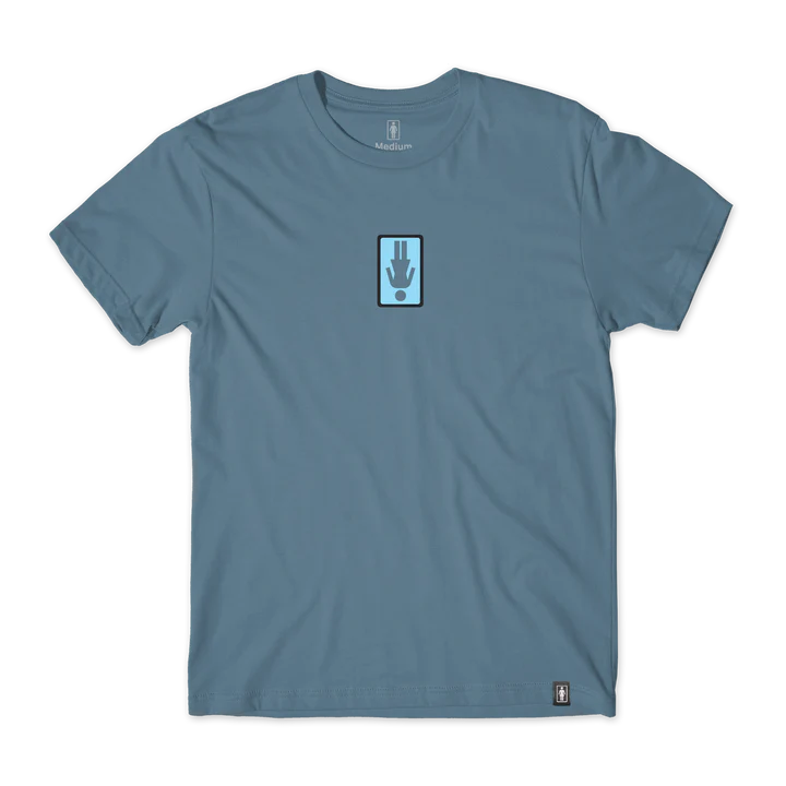 T-Shirt With Muscle Fit-93 Til Oops Tee | Ice Blue