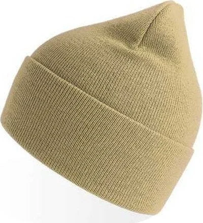 Elegant Derby Hat-Atlantis Headwear Purb - Sustainable Knit Beanie - Light Beige