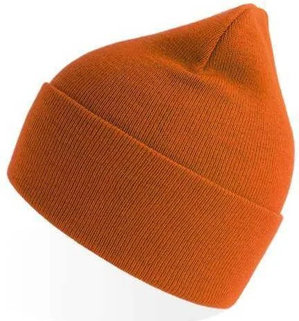 Luxury Designer Hat-Atlantis Headwear Purb - Sustainable Knit Beanie - Orange (Arancio)