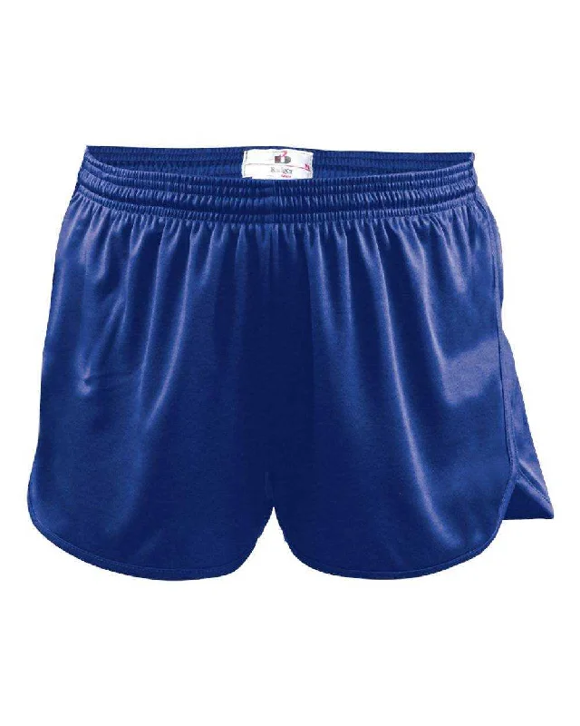 Shorts For Plane Trips-Badger Sport 2272 B-Core Youth Track Short - Royal