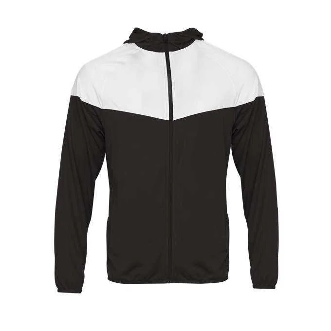 Badger Sport 272200 Sprint Outer-Core Youth Jacket - Black White