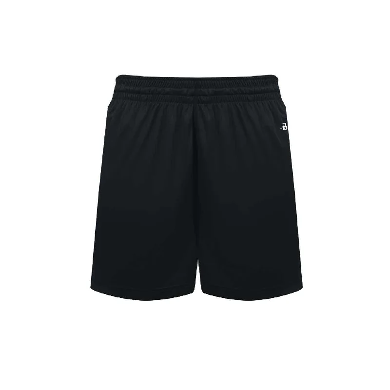 Shorts With Piano Keys-Badger Sport 4012 Ultimate Softlock Women Short - Black