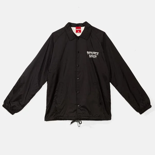 Baker Skateboards X Neckface Battle Coaches Jacket - Black