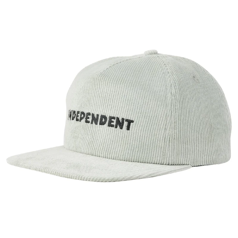 Dual-Tone Contrast Hat-Independent Beacon Snapback Unstructured Mid Hat Grey OS Unisex