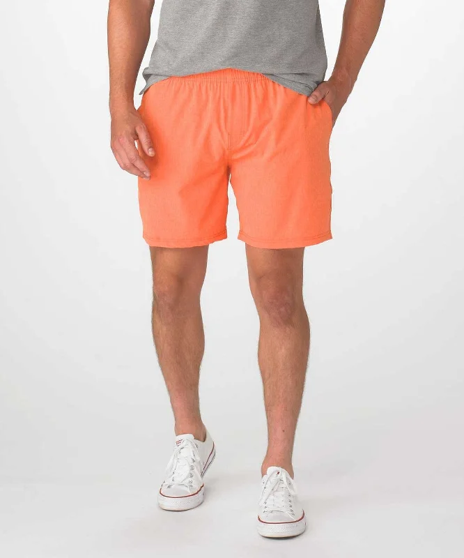 Shorts With Laptop Art-Boxercraft BM6101 Riptide Shorts - Mandarin