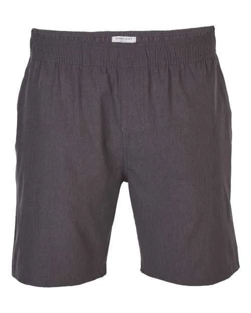 Shorts With DIY Patches-Boxercraft BM6101 Riptide Shorts - Slate