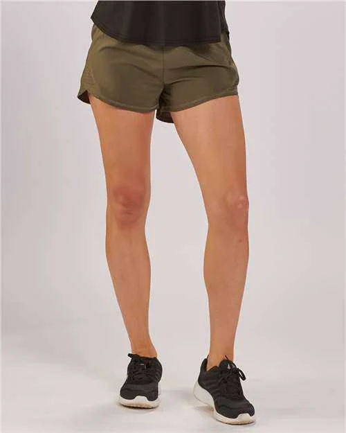 Shorts With Everyday Wear-Boxercraft BW6101 Women's Olympia Shorts - Olive