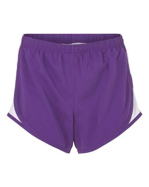 Shorts For Lazy Afternoons-Boxercraft BW6102 Woman's Sport Shorts - Purple