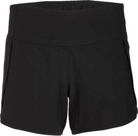 Shorts With Hostel Life-Boxercraft BW6103 Women's Stretch Lined Shorts - Black