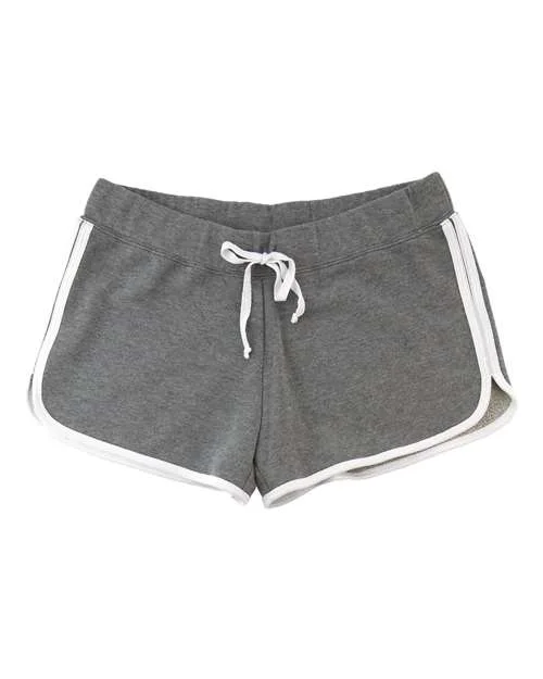 Shorts For Street Performers-Boxercraft R65 Womens Relay Shorts - Granite White