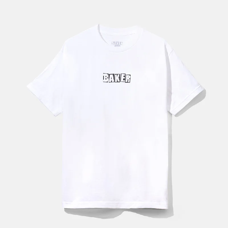 T-Shirt For Activist Voices-Brand Logo Tee White