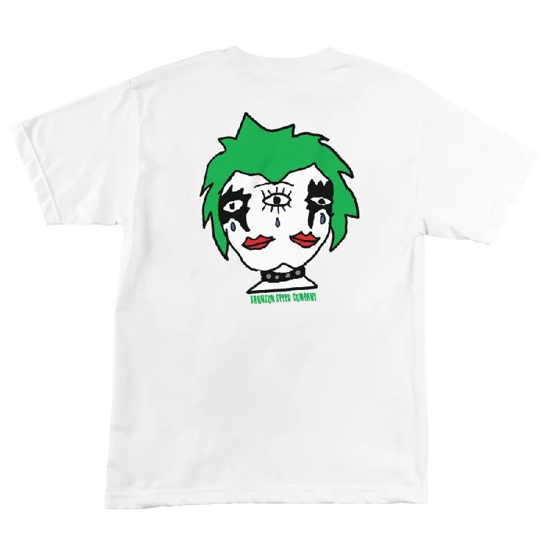 T-Shirt With Hip-Hop Style-Bronson T-Shirt Breana Geering - White