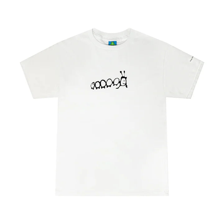 T-Shirt For Hockey Enthusiasts-Caterpillar Tee | White