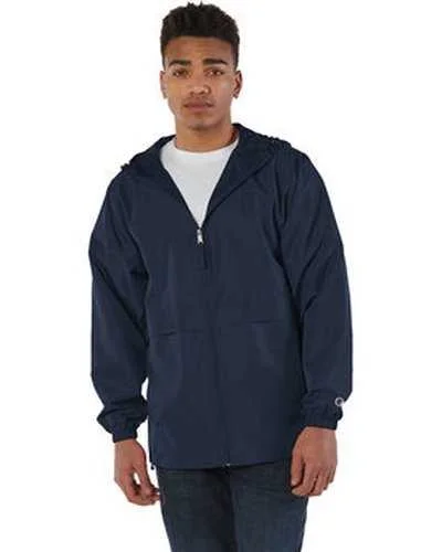 Champion CO125 Adult Full-Zip Anorak Jacket - Navy