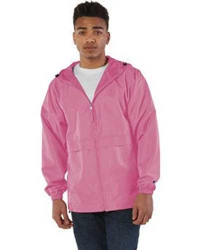 Champion CO125 Adult Full-Zip Anorak Jacket - Pink Candy