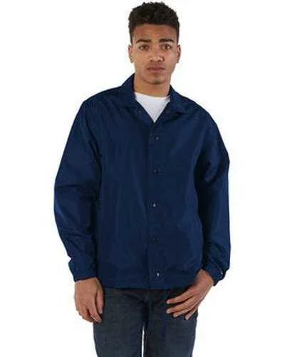 Champion CO126 Men's Coach's Jacket - Navy