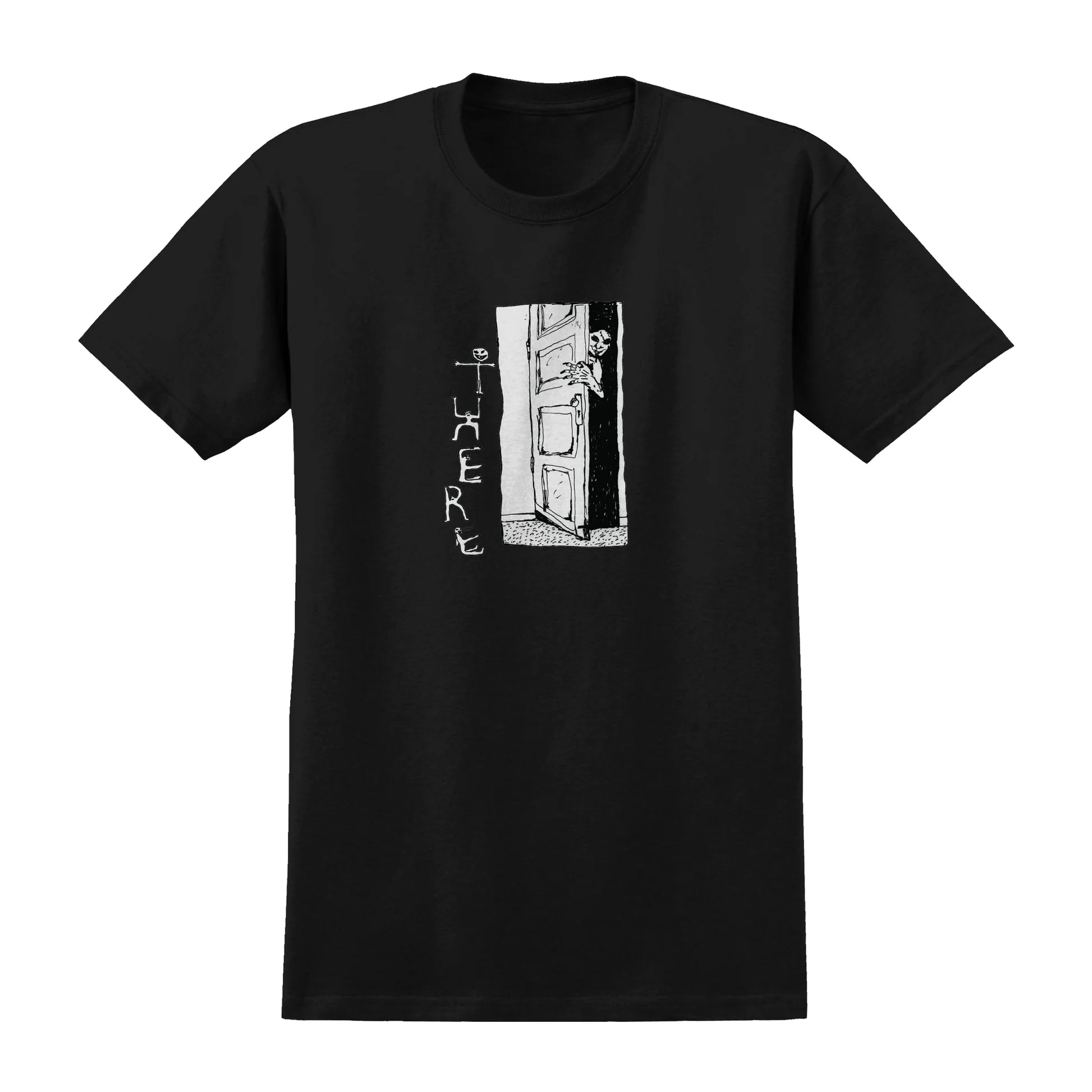 T-Shirt With History Nerds-Closet Tee  | Black