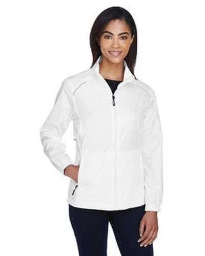 Core 365 78183 Ladies' Motivate Unlined Lightweight Jacket - White