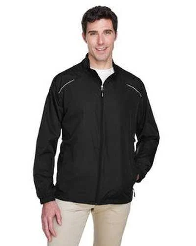 Core 365 88183 Men's Motivate Unlined Lightweight Jacket - Black