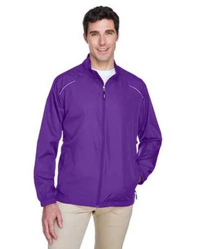 Core 365 88183 Men's Motivate Unlined Lightweight Jacket - Campus Purple