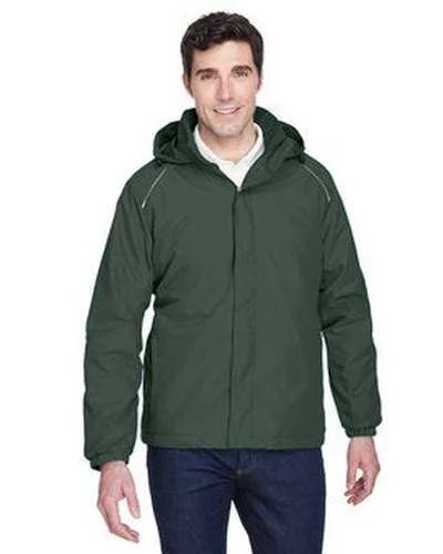 Core 365 88189 Men's Brisk Insulated Jacket - Forest