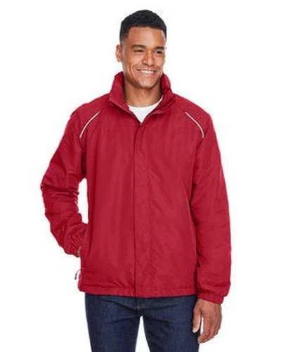 Core 365 88224 Men's Profile Fleece-Lined All-Season Jacket - Red