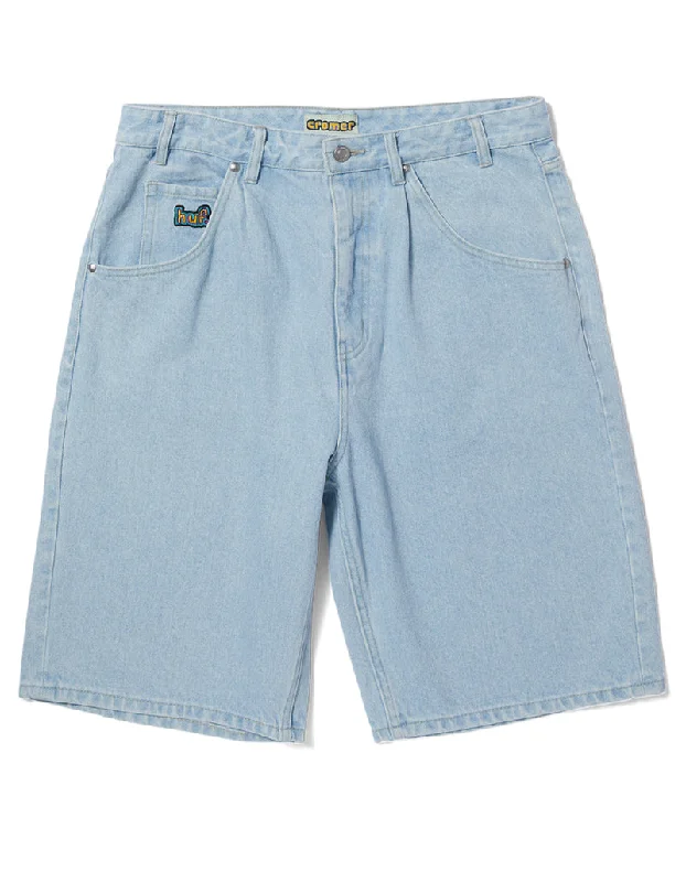 Shorts With Folk Prints-Cromer Short | Light Blue