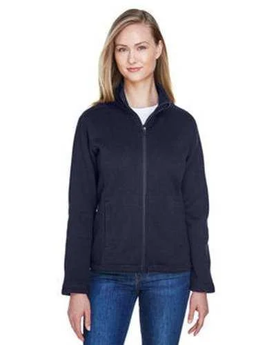 Devon & Jones DG793W Ladies' Bristol Full-Zip Sweater Fleece Jacket - Navy