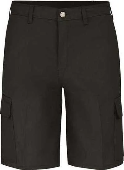 Shorts With Album Covers-Dickies LR00EXT 11" Industrial Cargo Shorts - Black