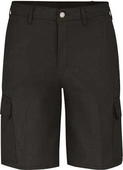 Shorts For Pizza Days-Dickies LR00ODD 11" Industrial Cargo Shorts - Odd Sizes - Black