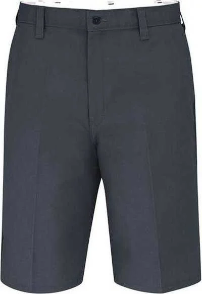 Shorts With Vinyl Designs-Dickies LR30ODD 11" Industrial Flat Front Shorts - Odd Sizes - Dark Navy