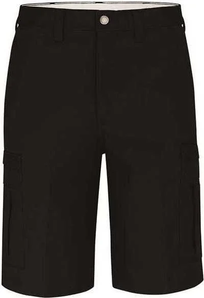 Shorts With Swap Meets-Dickies LR42 Premium 11" Industrial Cargo Shorts - Black