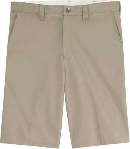 Shorts With Ticket Stubs-Dickies LR62EXT Premium Industrial Multi-Use Pocket Shorts - Extended Sizes - Desert Sand