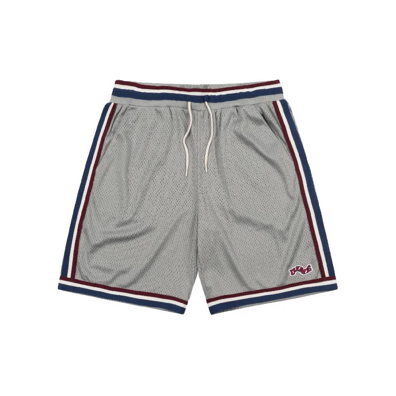 Shorts For Book Clubs-Dime League Mesh Shorts - Gray