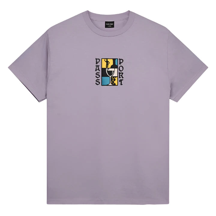 T-Shirt For Snapchat Fun-Dine Em' Tee | Dusty Lilac