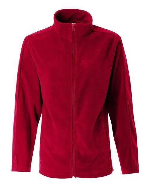 Featherlite 5301 Women's Microfleece Full-Zip Jacket - American Red