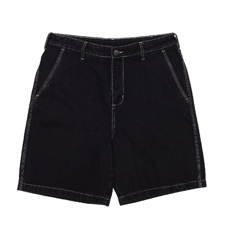 Shorts For Pizza Days-Gene's Jean Shorts - Black Wash