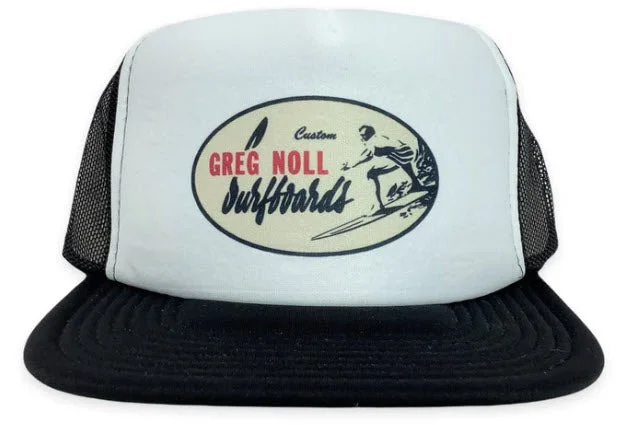 Mesh Ventilated Safari Hat-Greg Noll Classic Oval Trucker Hat