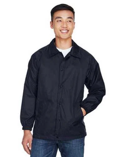 Harriton M775 Adult Nylon Staff Jacket - Navy