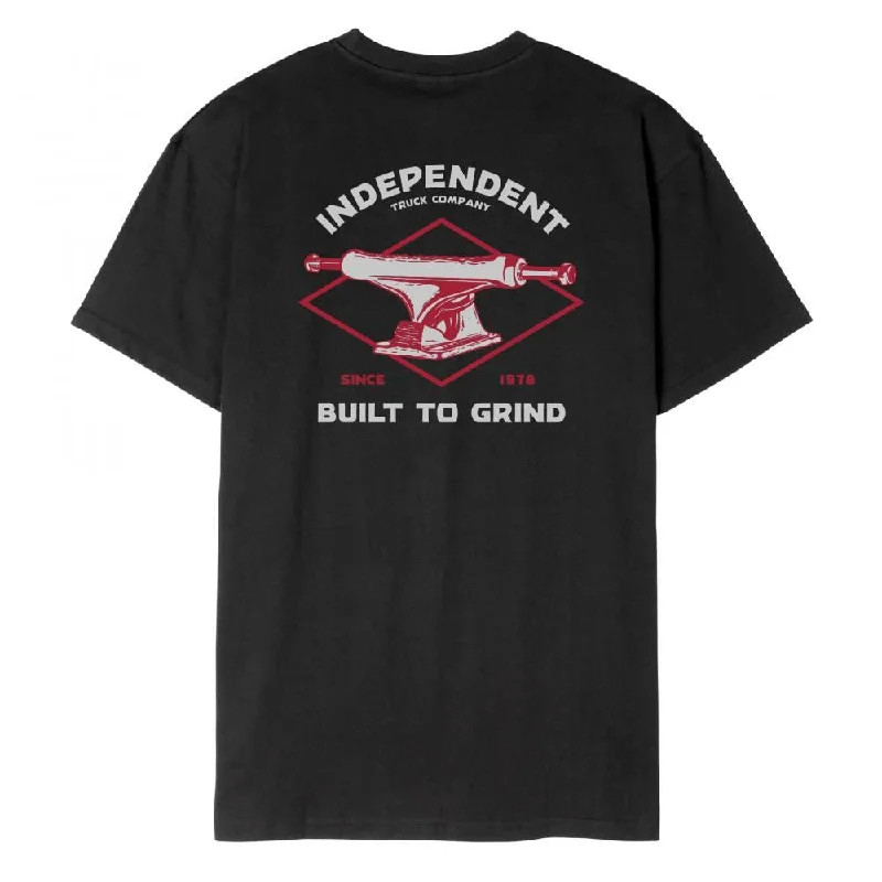 T-Shirt With Bird Feathers-Independent T-Shirt BTG Truck T-Shirt - Black