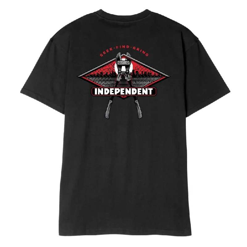 T-Shirt With Summer Sun-Independent T-Shirt Keys To The City T-Shirt - Black