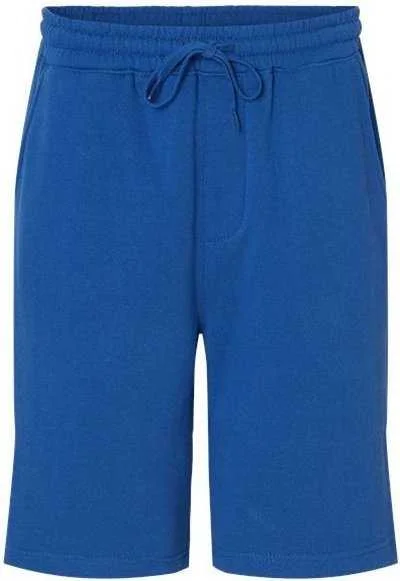 Shorts With Garage Sales-Independent Trading Co IND20SRT Midweight Fleece Shorts - Royal