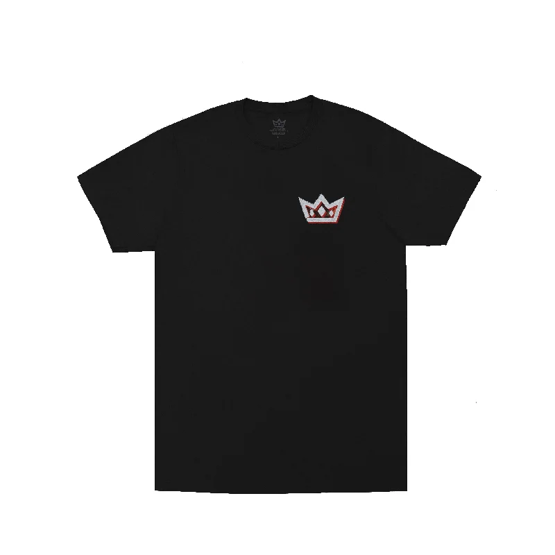 T-Shirt With Graffiti Prints-King City Tee