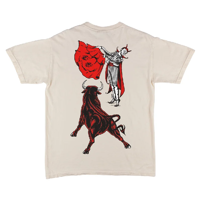 T-Shirt With Baseball Art-Matador Tee