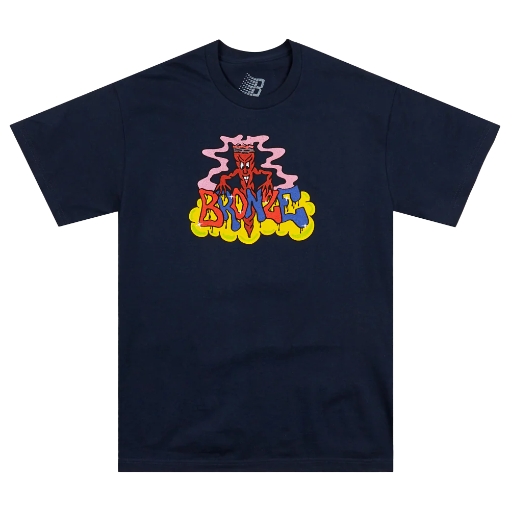 T-Shirt For Manga Readers-Mr.Blunt Tee | Navy