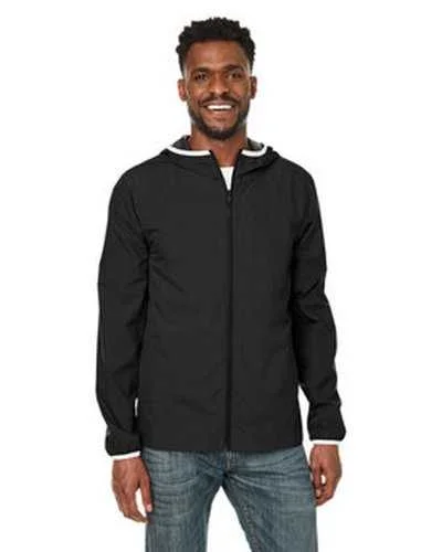 Nautica N17926 Men's Stillwater Windbreaker Jacket - Black