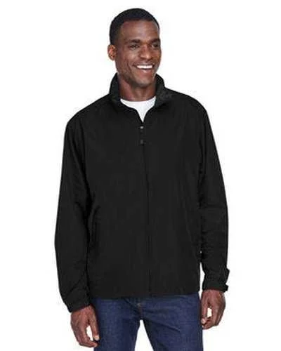 North End 88083 Men's Techno Lite Jacket - Black