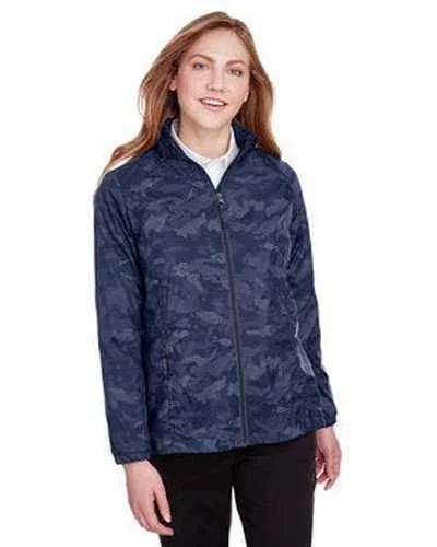 North End NE711W Ladies' Rotate Reflective Jacket - Navy Carbon