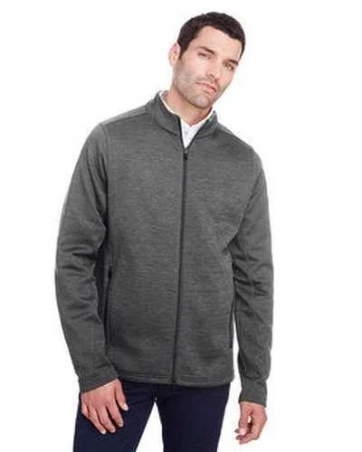 North End NE712 Men's Flux 20 Full-Zip Jacket - Carbon Heather Black