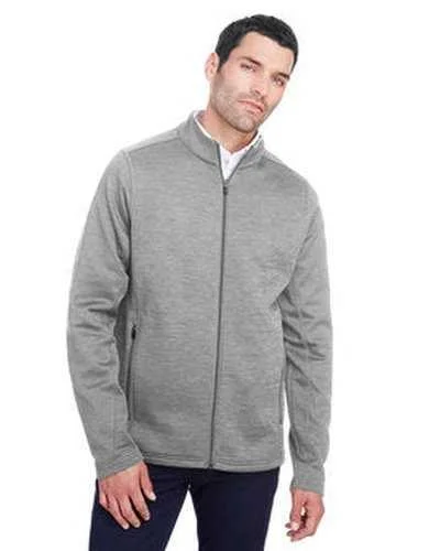 North End NE712 Men's Flux 20 Full-Zip Jacket - Light Heather Carbon